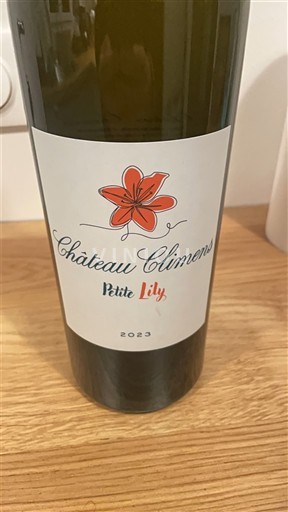Bordeaux Château Climens Petite Lily 2023