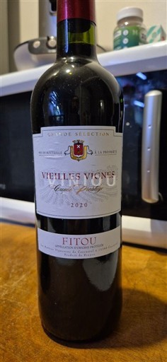 Languedoc Fitou Capestang Prestige Vieilles Vignes 2020