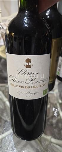 Languedoc Corbières Château Vieux Romanis Classique 2020