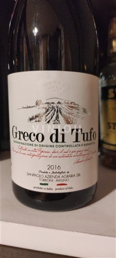 Campania Greco di Tufo SanPaolo Azienda Agraria 2016