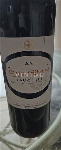 Languedoc Faugères Comte d'Althanac 2016