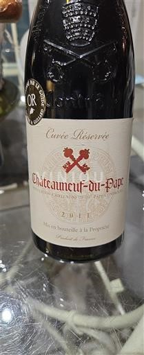 Valea Ronului Châteauneuf-du-Pape Cuvée Réservée 2011