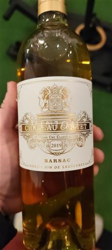 Бордо Барсак Premier Cru Château Coutet 2019