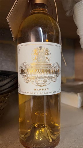 Bordoja Barsac Premier Cru Château Coutet 2019