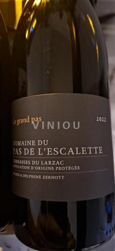 Linguadoca Terrasses-du-Larzac Domaine Pas de l'Escalette Le Grand Pas 2022