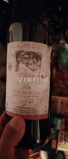 Bordeaux Côtes-de-Bourg Château Saussus 2003