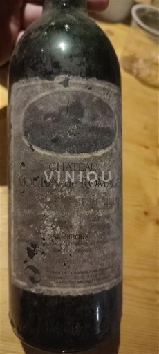 Bordeaux Pessac-Léognan Château Moulin de Romage 1991