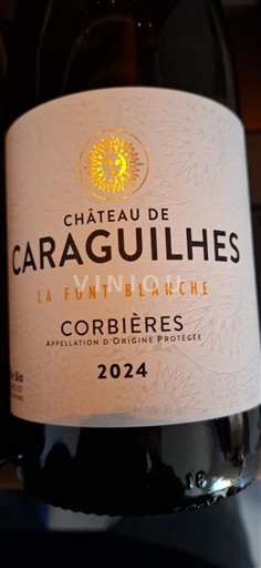 Languedoc Corbières Château Caraguilhes La Font Blanche 2024
