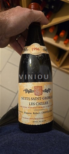 Burgundy Nuits-Saint-Georges Premier Cru Domaine Robert Chevillon Les Cailles 1996
