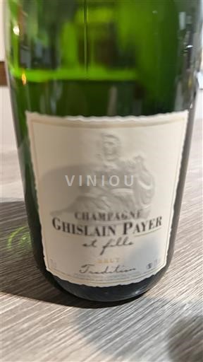 Champagne Șampanie Ghislain Payer et Fils Tradition Nemilésimat