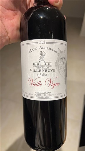 Vaud Villeneuve Marc Allamand Vieille Vigne 2024