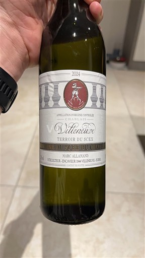 Vaud Villeneuve Marc Allamand Terroir du Scex 2024