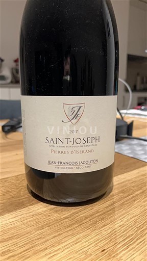 Rhônen laakso Saint-Joseph Jean-François Jacouton Pierres d'Iserand 2017