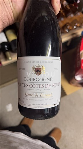 Borgogna Non specificato Henri de Baunay 2018