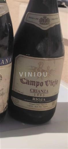 Vine Rouge sec Crianza Campo Viejo 1993 Spanien La Rioja Rioja DO