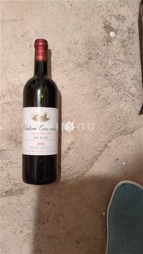 Bordeaux Médoc Château Castera 2003
