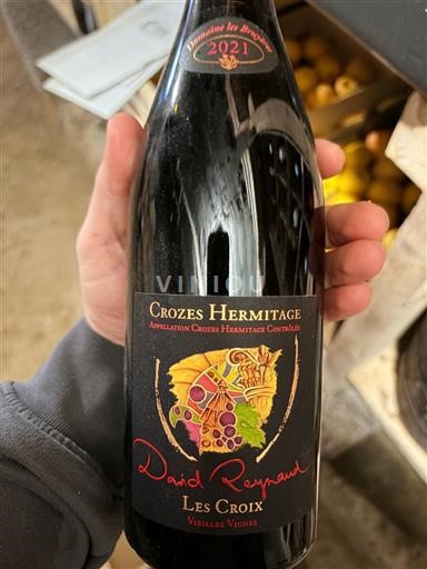 Rona dolina Crozes-hermitage Domaine Les Bruyères Les Croix Vieilles Vignes 2021