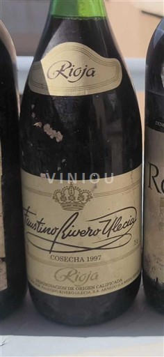 Vine Rouge sec Faustino Rivero Ulecia 1997 Spanien La Rioja Rioja DO