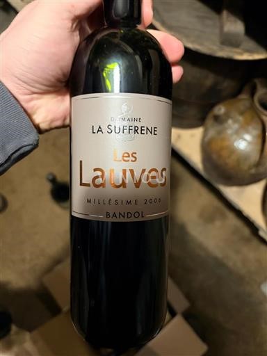 Provence Bandol Domaine La Suffrène Les Lauves 2006