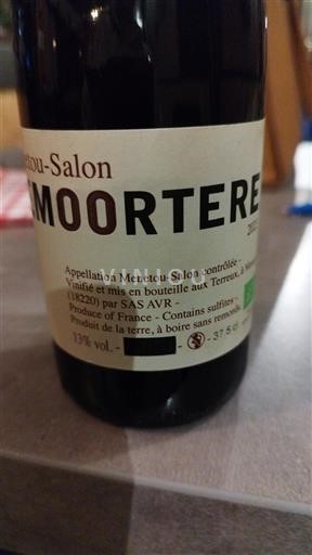 Valea Loarei Menetou-Salon Aux Terres Blanches MOORTERE Nemilésimat