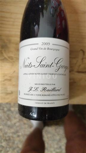 Burgundy Nuits-Saint-Georges J.L. Raillard 2009