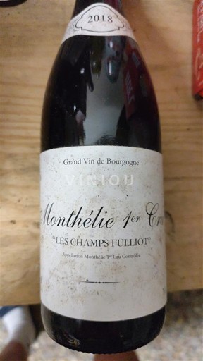 Burgundi Monthélie Premier Cru Les Champs Fulliot 2018