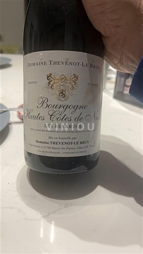 Burgundi Määrittelemätön Domaine Thevenot-Le Brun Les Renardes Ei vuosikertaa