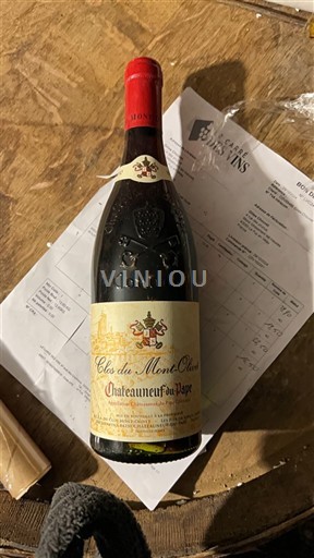 Valea Ronului Châteauneuf-du-Pape Clos du Mont-Olivet 1990