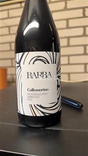 Viinit Rouge sec Collemorino Barba Non millésimé Italia Abruzzo Montepulciano d'Abruzzo DOC