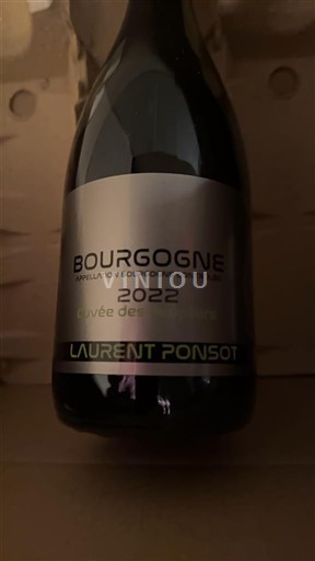 Wijnen Rouge sec Laurent Ponsot 2022 Frankrijk Bourgondië Bourgogne AOC