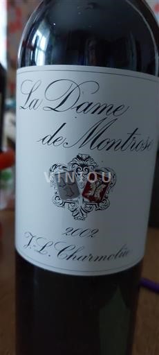 Bordeaux Saint-Estèphe Château Montrose La Dame de Montrose 2002