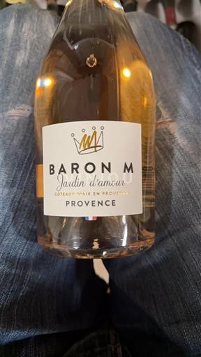 Provenza Coteaux de Aix en Provenza Baron M Jardin d'amour 2024