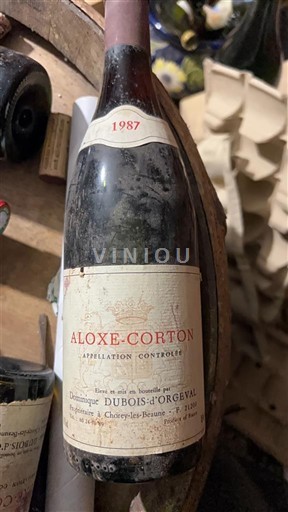 Burgundia Aloxe-Corton Domaine Dominique Dubois d'Orgeval 1987