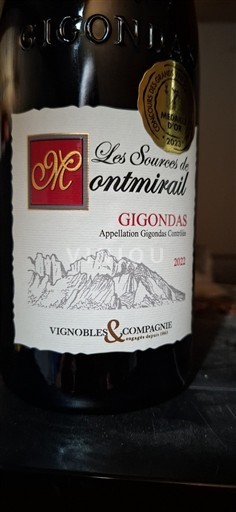 Rona dolina Gigondas Les Sources de Montmirail 2022