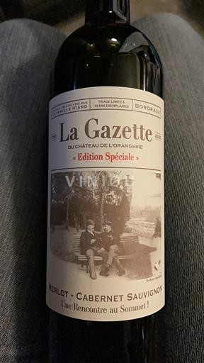 Bordeaux L'Orangerie La Gazette Edition Spéciale 2022