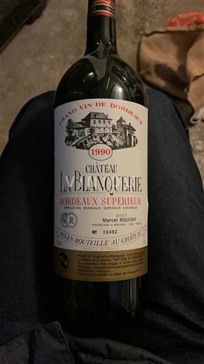 Bordeaux Bordeaux superior Château La Blanquerie 1990