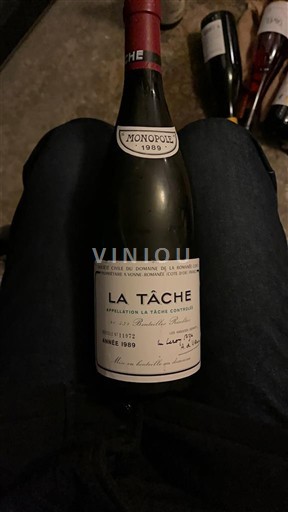 Burgundia La Tâche Grand Cru Domaine La Romanée-Conti La Tâche 1989
