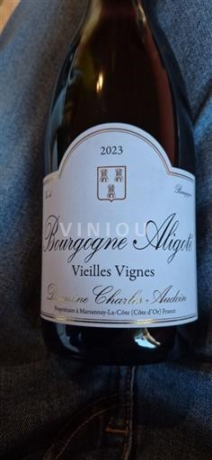 Burgundy Bourgogne Aligoté Domaine Charles Audoin Vieilles Vignes 2023