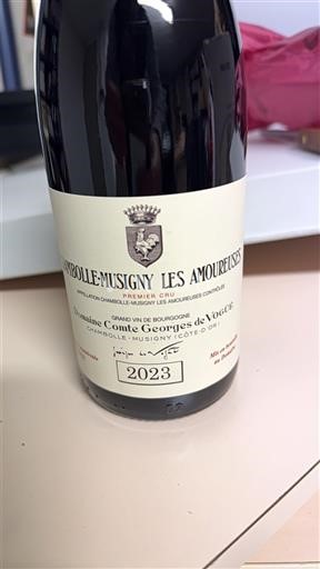 Borgoña Chambolle-Musigny Premier Cru Domaine Comte Georges de Vogüé Les Amoureuses 2023