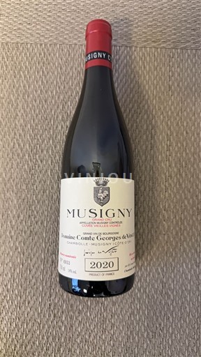 Burgundia Musigny Grand Cru Domaine Comte Georges de Vogüé 2020