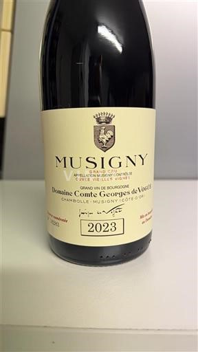 Burgundia Musigny Grand Cru Domaine Comte Georges de Vogüé Vieilles Vignes 2023