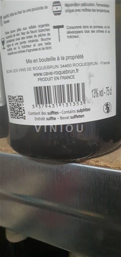 Languedoc Saint-Chinian Les Vins De Roquebrun 2023