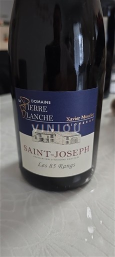 Rona dolina Saint-Joseph Domaine Pierre Blanche Les 85 Rangs Neleten.