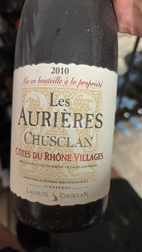 Valle del Ródano Côtes del Ródano Pueblos Chusclan Les Aurières 2010