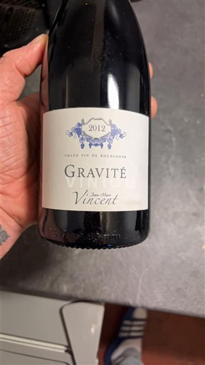 Burgundia Santenay Jean-Marc Vincent Gravité 2012