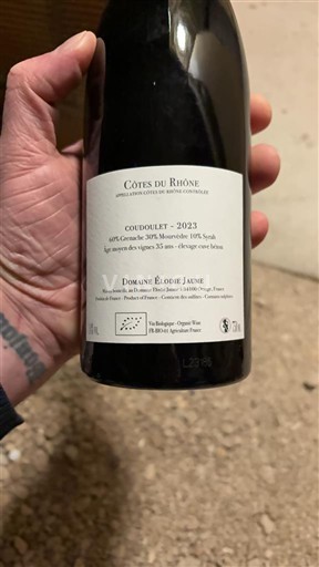 Rona dolina Côtes-du-Rhône Elodie Jaume Coudoulet 2023