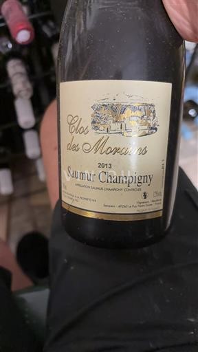 Valea Loarei Saumur-Champigny Clos des Morains 2013