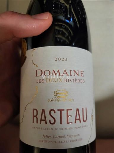 Valea Ronului Rasteau Domaine Deux Rivières 2023