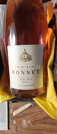 Champagne Șampanie Champagne Bonnet Brut Rosé Nemilésimat
