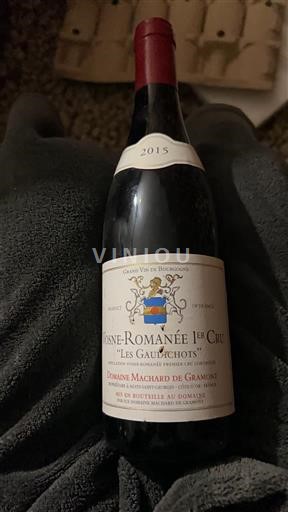 Burgundia Vosne-Romanée Premier Cru Domaine Machard de Gramont Les Gaudichots 2015
